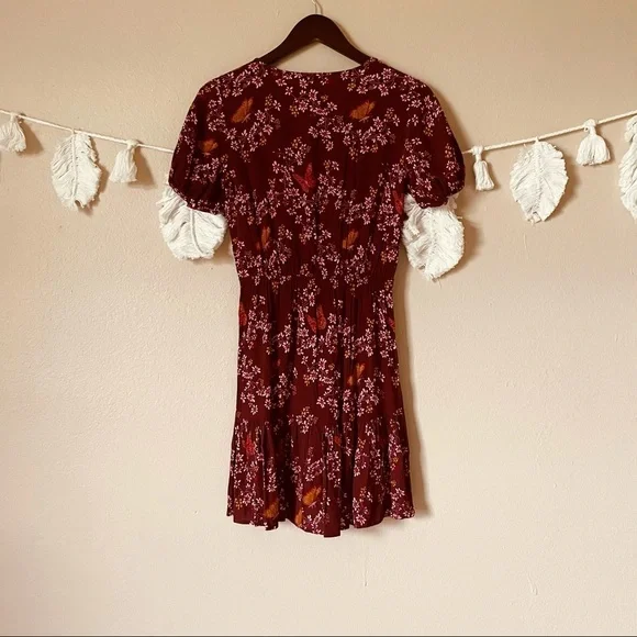 MADEWELL | Windowbox Floral Ruffle Faux Wrap Dress - Picture 2 of 5